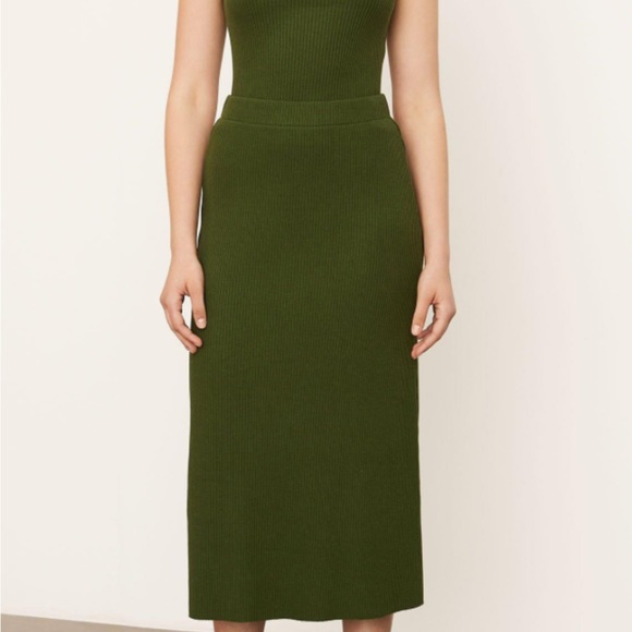 NWOT Vince Ribbed Midi Skirt - size xs - Picture 3 of 5